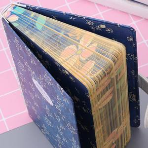 Lienzo Vintage Flor Cuaderno magnético Diarios Mensual Semanal Planificador diario Estudio Trabajo Bloc de notas <span class=keywords><strong>Agenda</strong></span> - Product Image 6