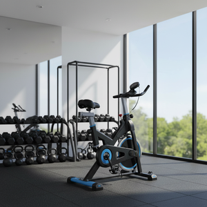 Vélo d'exercice à résistance magnétique commercial MAIBU FIT MB-X6 - <span class=keywords><strong>Cadre</strong></span> en acier, charge maximale de 100 kg, conception non pliable - Product Image 3