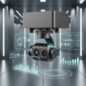 Cardan de drone à double capteur 3 axes CGTD060 : Imagerie visible et thermique 4K pour le suivi de cible - Product Image 6