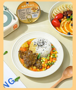 Cibo all'ingrosso può carne in scatola 150g di carne di manzo stufato di manzo in scatola - Product Image 6