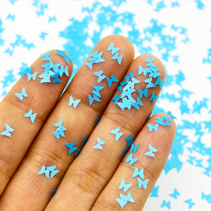 Paillettes irisées pour nail art, 12 couleurs, ensemble de paillettes scintillantes, maquillage des yeux, flocons de papillon, autocollants, décorations pour ongles - Product Image 6