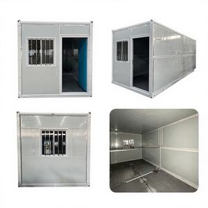 Contenedor plegable prefabricado moderno portátil, edificio de oficinas extensible para casa pequeña, escuela, apartamento, centro comercial, uso en supermercado - Product Image 1