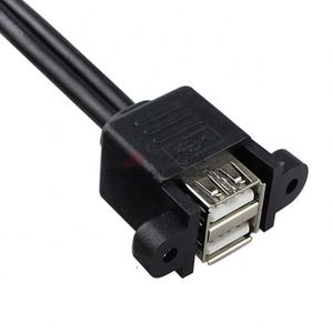 Verilere bölünmüş bir iki dişi kablo Usb kulak 1 vida delikleri ile sürükle <span class=keywords><strong>2</strong></span> sabit - Product Image 4