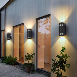 Luce della parete di forma rotonda Semi con interruttore esterno verso il basso parete luce crepuscolo fino all'<span class=keywords><strong>alba</strong></span> per Hotel Villa - Product Image 1