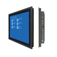 Chuyun 10,1 pouces Ordinateur industriel à écran tactile capacitif multi-touch, ordinateur embarqué, DVI, série, USB, stock 8 Go de RAM