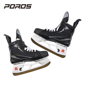 Patins à glace en fibre de carbone avec porte-lame avancé, ultralégers, anti-impact, pour joueurs seniors et intermédiaires - Product Image 3