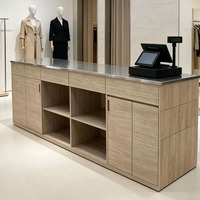 Comptoir de réception moderne, durable et écologique en pierre calcaire pour salon, barbier, spa et usage en centre commercial