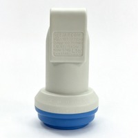 Universele Single LNB Ku Band 0.1dB Lage Ruisfiguur 4K UHD F-Type Satelliet LNB SR-320 voor Schotel TV Ontvanger DVB