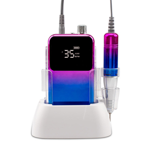 Logo privé 35000 tr/min E File <span class=keywords><strong>Melodysusie</strong></span> Ensemble de forets à ongles professionnels électroniques portables pour ongles en acrylique - Product Image 5