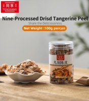 Écorces de mandarine séchées chinoises fraîches et saines au goût aigre, prix direct usine TONGXIANG, 100g, emballées individuellement, durée de conservation 12 mois