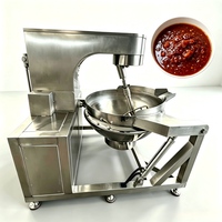 Industriële automatische planetaire kookmixer met gejackete ketel voor het verwerken van sauzen, chiliketchup en fruitconfiture