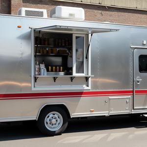 Ventana de Servicio de Aleación de Aluminio de 36x36 Pulgadas para Camiones de Comida, Resistente a la Oxidación, Fácil de Montar - Product Image 2