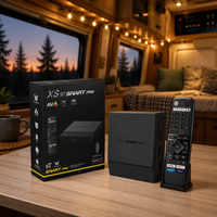 Vente en gros de boîtiers TV intelligents XS97 SMART Pro de haute qualité, S905X4, contrôle numérique, double WiFi, marque personnalisée, fourniture d'usine