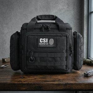 Sac robuste et très résistant en nylon Cordura 1000D pour équipement d'empreintes digitales, étui de kit de terrain pour empreintes latentes, pack de ruban de levage de poudre CSI - Product Image 3