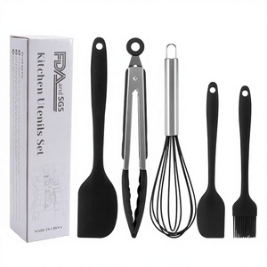 Ensemble de moules à gâteau en silicone de qualité alimentaire réutilisables de la marque HZH, très vendus, 5 pièces - Product Image 4
