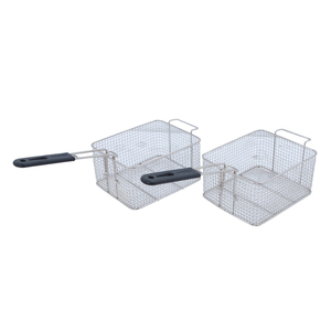 <span class=keywords><strong>Friggitrice</strong></span> Elettrica a Doppia Vasca <span class=keywords><strong>10</strong></span> <span class=keywords><strong>Litri</strong></span> in Acciaio Inox per Uso Commerciale - Product Image 5