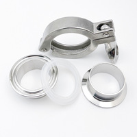 316/304 jeu de pinces en acier inoxydable fonte de précision ajustement rapide Joint mandrin boucle tasse bouche gorge pince