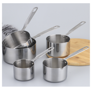 Modelo B, Olla Calentadora de Leche Multifunción de Acero Inoxidable SUS 304, 250ml, 350ml, 500ml, 700ml, Cuchara Medidora para Hornear - Product Image 2