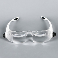 Zoom Enlarge Eyeglass TV Magnifier Mobile Phone Glass Magnifier Hands Free Magnifying Glass Low Vision Aids Smart Phone Holder
