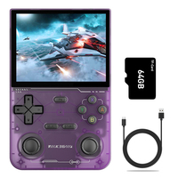 Console de jeu portable à écran IPS de 3.5 pouces, K36 rétro, système Linux Open Source, 64 Go, 16000 +, lecteur de jeux vidéo de poche R36S, RGB20S