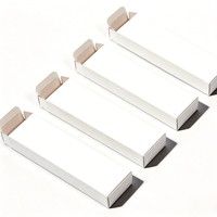 Boîtes d'emballage pour gloss à lèvres, boîtes d'emballage pliables pour cosmétiques, fond de teint liquide, nettoyant visage, logo personnalisé, vente en gros