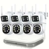 CCTV-Kamerasystem-Set mit 8 Sicherheitskameras, 4K 16-Megapixel-Kamera, 8K 16-Megapixel-Kameras für Hausüberwachung