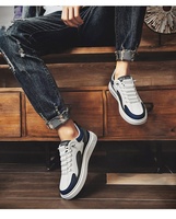 BAEWOON B107 Chaussures décontractées basses pour homme, style coréen, tendance saisonnière, pour l'extérieur et le voyage, à semelle plate