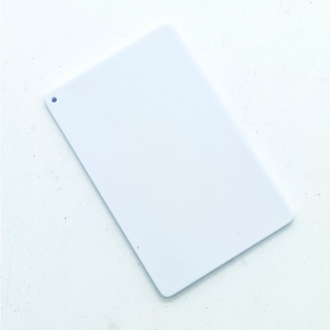 Qualisub פולימר סובלימציה Keychain אשראי כרטיס ריק סובלימציה keychain צדדים כפולים הדפסת סובלימציה מחזיקי מפתחות - Product Image 4