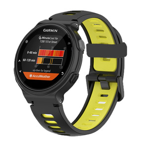 Bracelet de montre intelligente en silicone sport à libération rapide Lionorm pour Garmin <span class=keywords><strong>Forerunner</strong></span> 220/230 <span class=keywords><strong>Forerunner</strong></span> <span class=keywords><strong>735XT</strong></span> /235XT - Product Image 5