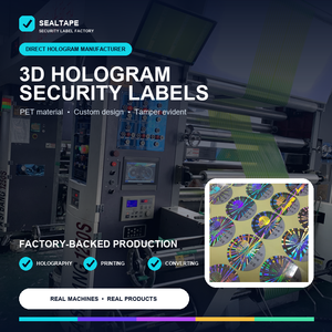 3D เลเซอร์ใบรับรองไมโครซอฟท์ไวนิลบาร์โค้ดที่กำหนดเองหมายเลขลำดับการพิมพ์สติกเกอร์โฮโลแกรมม้วน - Product Image 2