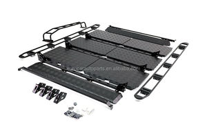 <span class=keywords><strong>Portaequipajes</strong></span> de techo de coche para <span class=keywords><strong>Mercedes</strong></span> Clase G W463 G63 G55 G500 G350 <span class=keywords><strong>portaequipajes</strong></span> todoterreno con escalera trasera piezas de acero inoxidable Exterior - Product Image 3