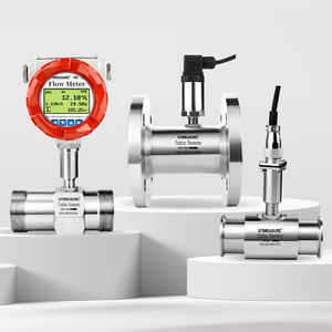 高精度タービン流量計温度圧力補償12-24VDCパワーIP65保護 - Product Image 6