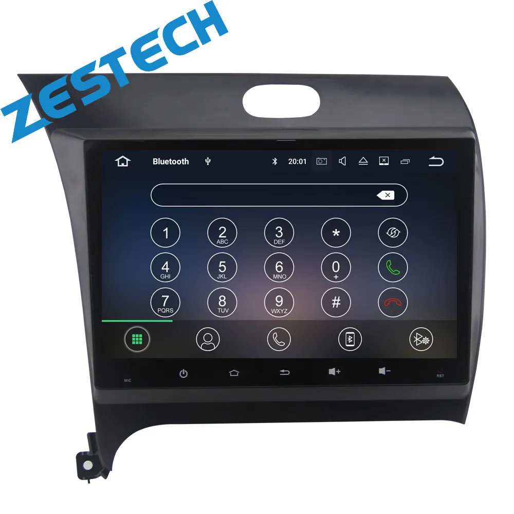 ZestECH Android 12 dvd player multimídia para KIA K5/K7/Rio/CEED/SPORTAGE sistemas de vídeo estéreo rádio do carro tv dvd tela sensível ao toque