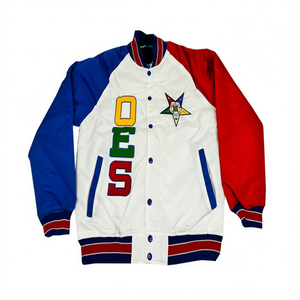 Chaqueta Universitaria Personalizada de Alta Calidad para Mujer, Bordada con Estrella de Oriente, Acolchada, Impermeable y Transpirable, Ropa Griega - Product Image 1