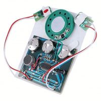 Module audio vocal enregistrable 30S, sensible à la lumière et à commande par touches, puce sonore programmable pour carte de vœux DIY