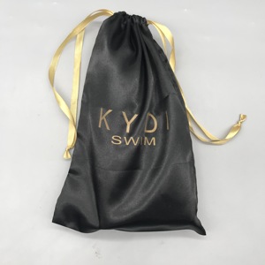 <strong>Satin</strong> Drawstring Bag Large Storage <strong>Pouch</strong> Wedding Candy Organizer Personalized Silk <strong>Satin</strong> Drawstring Dust Bag - Product Image 2