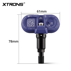 เซ็นเซอร์ TPMS บลูทูธ XTRONS สำหรับรถยนต์เทสล่า รุ่น 3, Y, S และ X, ระบบตรวจสอบแรงดันลมยางและอุณหภูมิแบบเรียลไทม์, ติดตั้งง่ายแบบ Plug and Play - Product Image 3