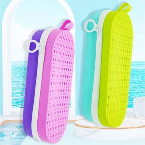 Venta Directa de Fábrica, Bolsa de Silicona Impermeable para Gafas de Sol, Estuche Cosmético para Viajes, Caja de Almacenamiento para Gafas de Natación - Product Image 1