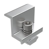 Penjepit Tengah dan Penjepit Ujung Panel Surya dari Aluminium Alloy untuk Sistem Pemasangan Panel PV 30-40mm