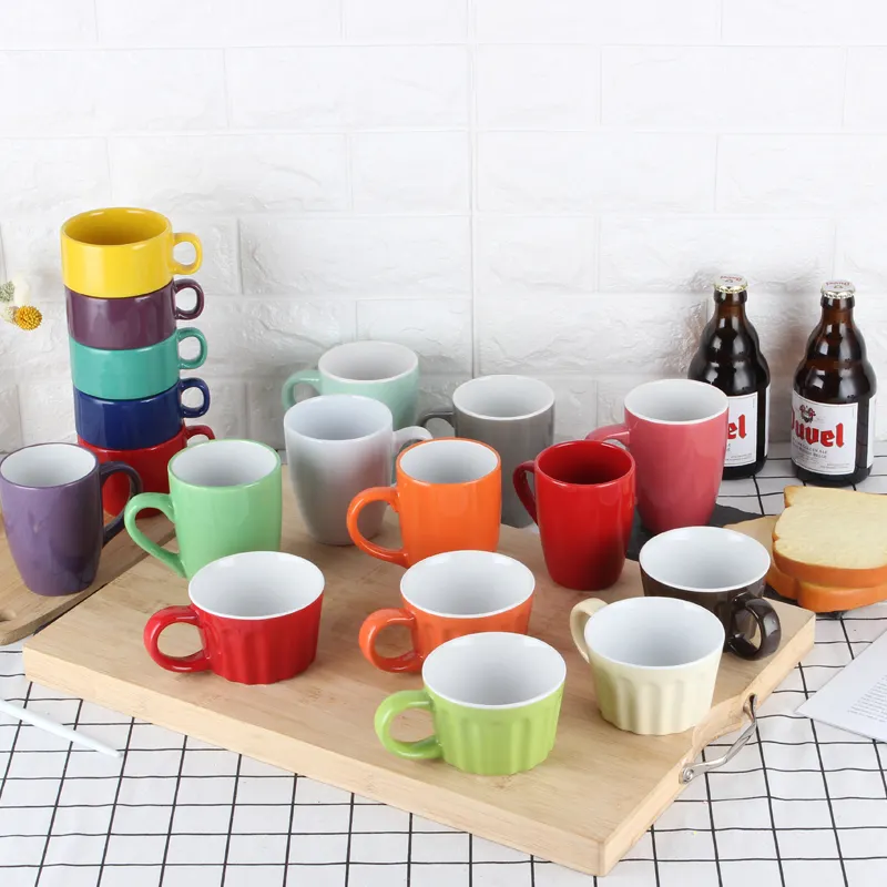 Factory Direct Supply ceramic promotion color 11oz stoneware mug for Sublimation