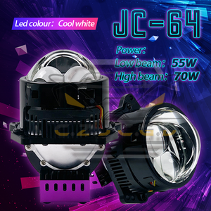 JC-64 कारखाने की आपूर्ति 3.0 इंच के नेतृत्व वाले लेजर प्रोजेक्टर लेंस 140w 5800k द्वि-नेतृत्व वाले प्रोजेक्टर लेंस हेडलाइट - Product Image 2