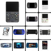 Poignées de pouce Capuchons de manette en silicone pour accessoires R36S Console de jeu portable Bâtons analogiques Poignée de manette