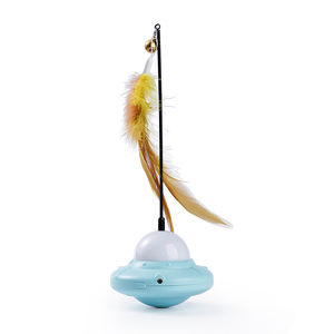 Giocattolo interattivo all'ingrosso del gatto | 3-in-1 Laser + piuma Teaser + luce | USB ricaricabile Smart Pet Entertainment - Product Image 6