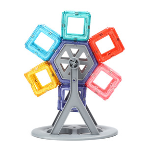 Nuevos <span class=keywords><strong>Bloques</strong></span> de Construcción Magnéticos, <span class=keywords><strong>Bloques</strong></span> Magnéticos Tipo <span class=keywords><strong>Minecraft</strong></span>, Set de Viaje para Niños de 3 a 12 Años, Certificados, Piezas Inteligentes - Product Image 3