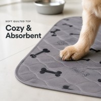 Tapis d'apprentissage pour chiots AOSEN, imprimé sur mesure, lavable, imperméable, réutilisable, certifié OEKO-TEX