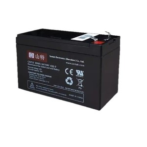 Santak C12-9 12V 9Ah Lead Acid <b>Battery</b> For Security Systems <b>UPS</b> Power Backup - Product Image 5