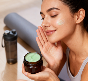 Oem ODM dưỡng ẩm làm sáng Kem dưỡng ẩm tươi màu xanh lá cây trang điểm Primer với vô hình lỗ chân lông điều khiển cho khuôn mặt hàng ngày cơ sở trang điểm - Product Image 6