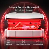 Lit de luminothérapie à haute intensité 120mW/cm², lumière rouge 633nm 810nm 850nm 940nm, chambre de luminothérapie corps entier avec programmes prédéfinis