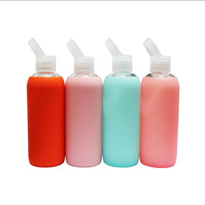Tùy chỉnh thiết kế BPA-free mềm Silicone chai tay áo cho uống trực tiếp và nước sôi cho chai thủy tinh - Product Image 5