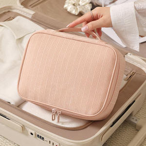 Nuova Borsa Organizer Morbida per Pennelli, Grande Borsa Multifunzionale per Cosmetici da Viaggio e Uso Quotidiano - Product Image 4